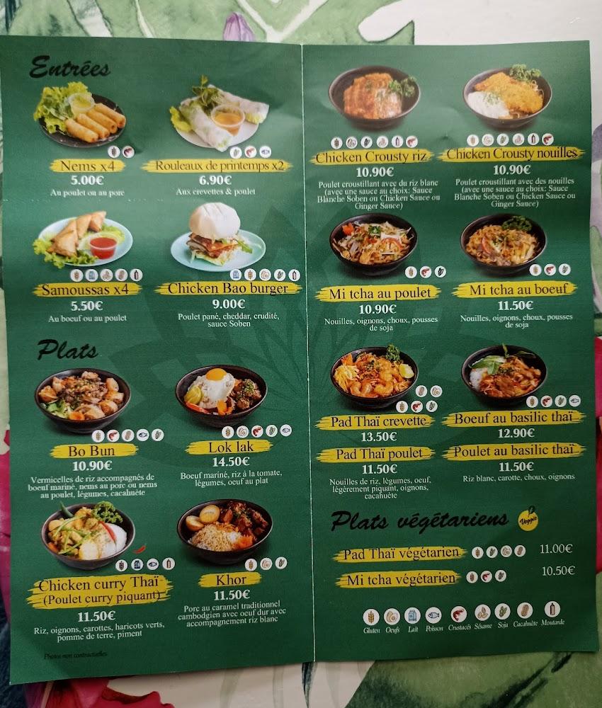 Soben restaurant - Menu Image 3